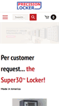 Mobile Screenshot of precisionlocker.com
